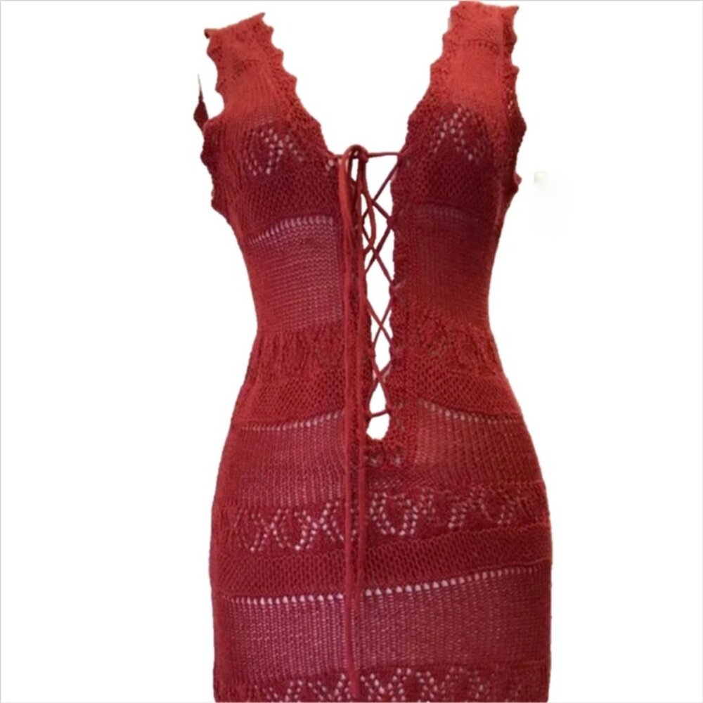 Free People Archival Gialos Crochet Maxi Dress - Picture 5 of 12
